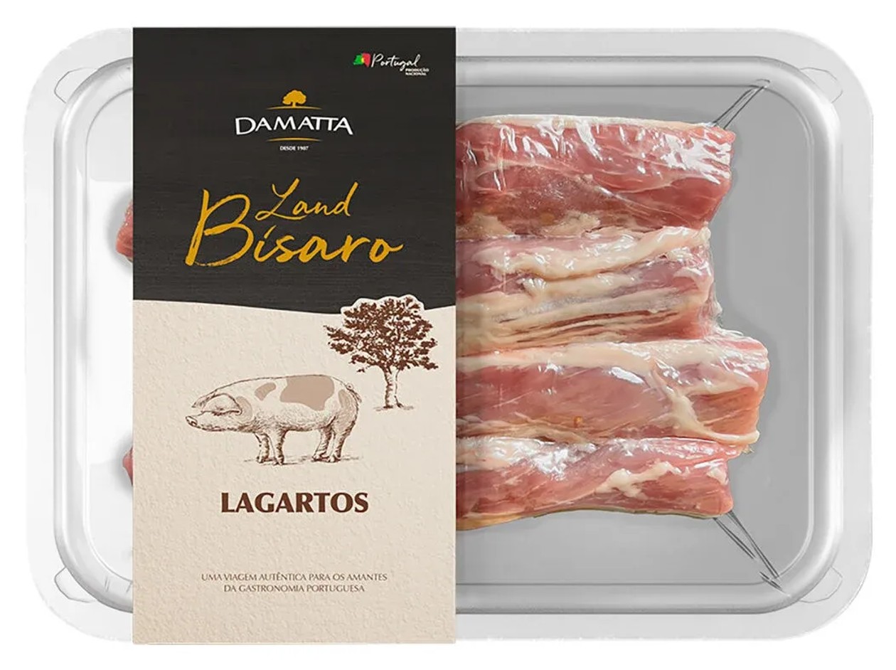 Lagartos Porco Bísaro Damatta 300 gr (validade a acabar)