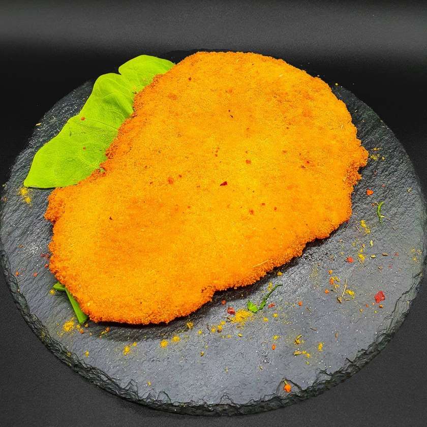 Breaded schnitzel