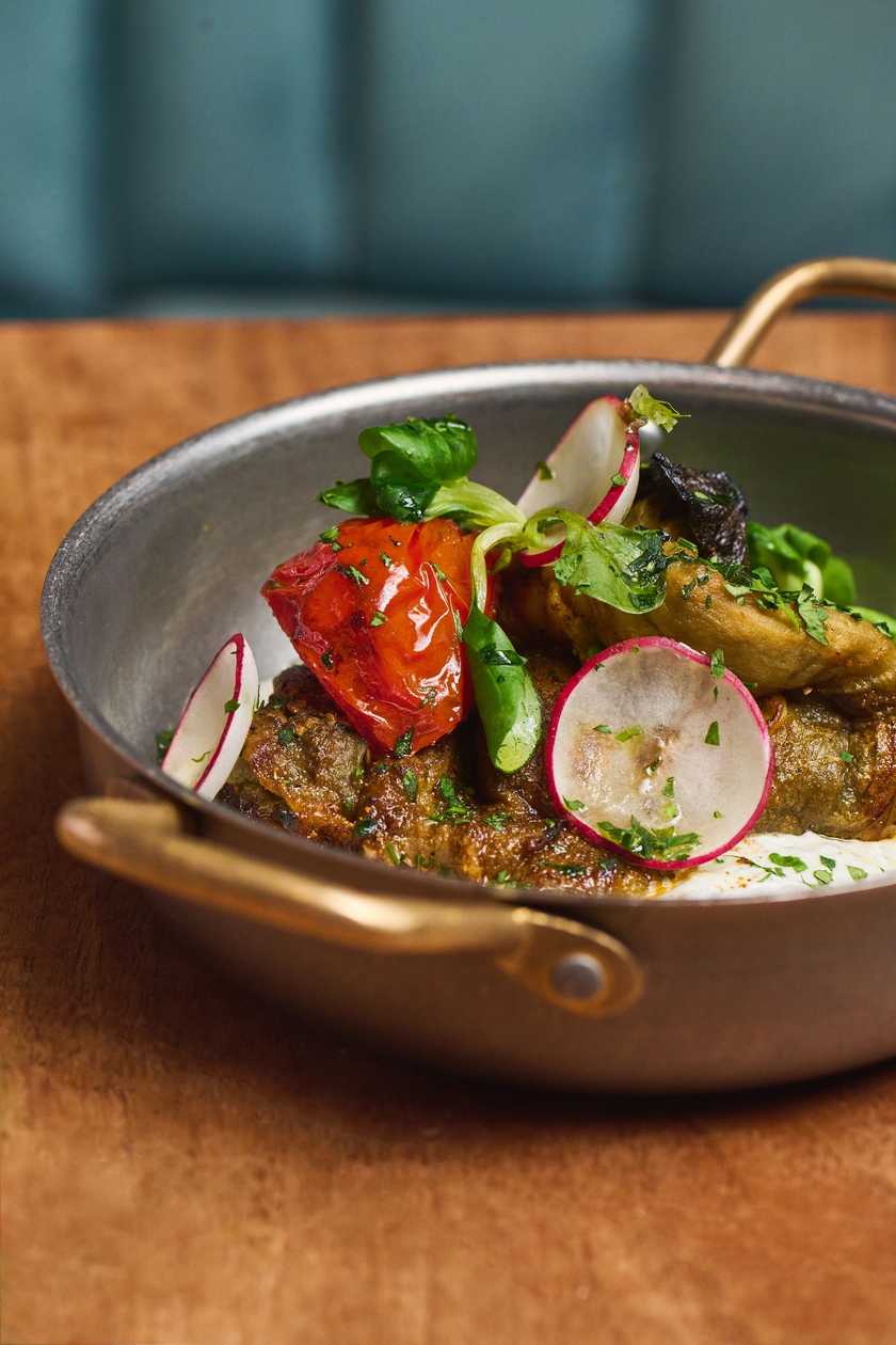 Jerusalem Fire Roasted Eggplant