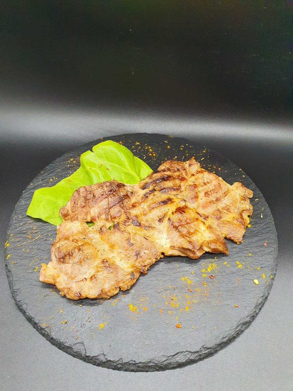 Grilled pork neck
