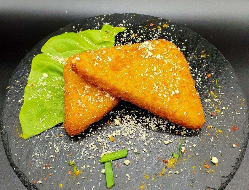 Breaded cheese