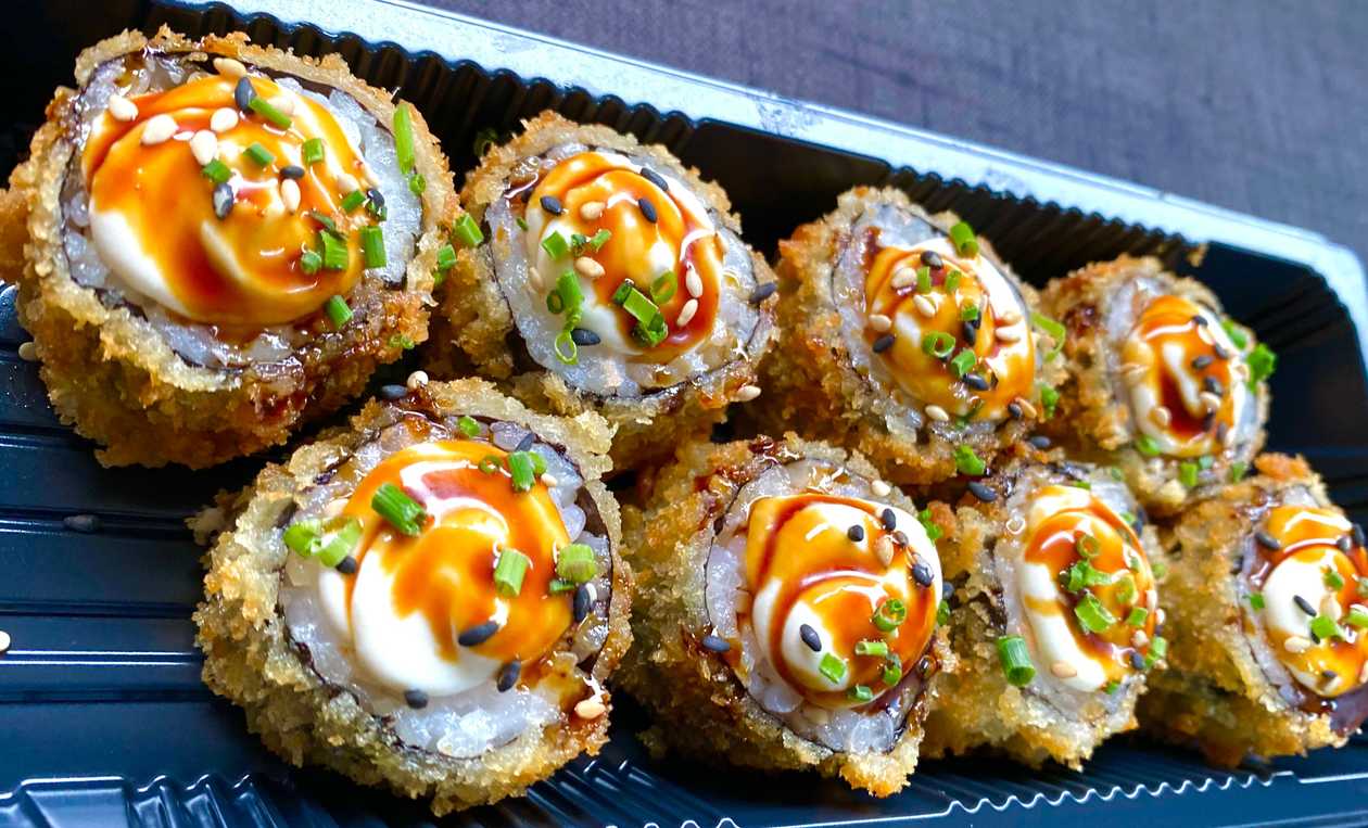Hosomaki tempura 8 pieces