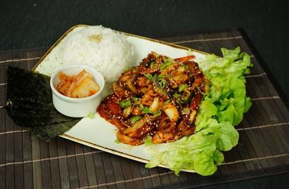 Spicy Stir-Fried Squid