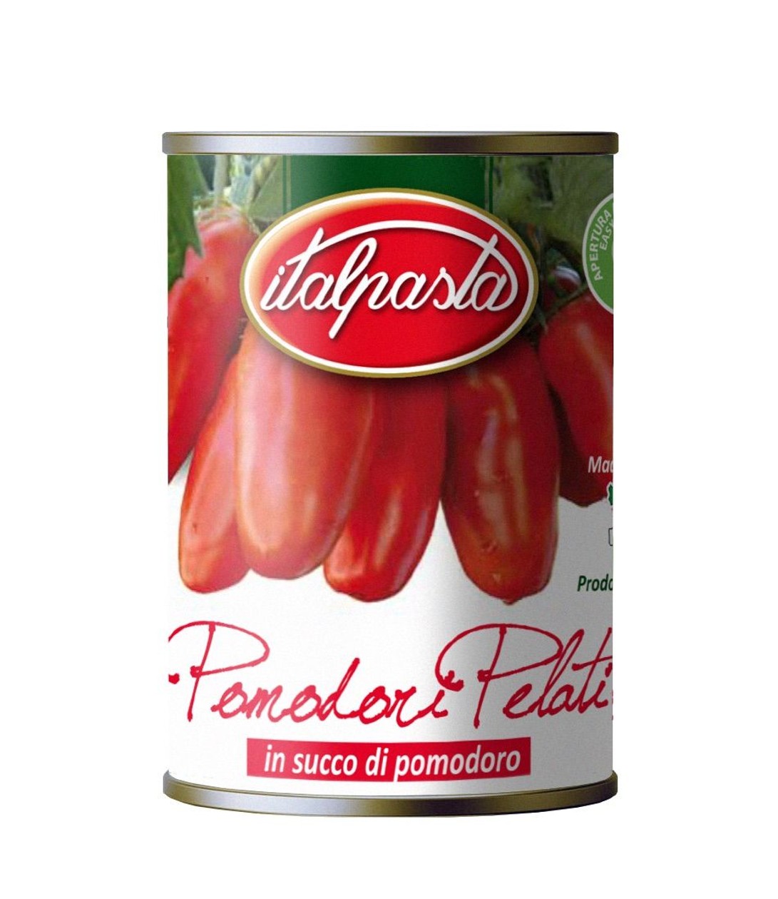 Tomāti mizoti tomātu sulā, Italpasta, 400 g