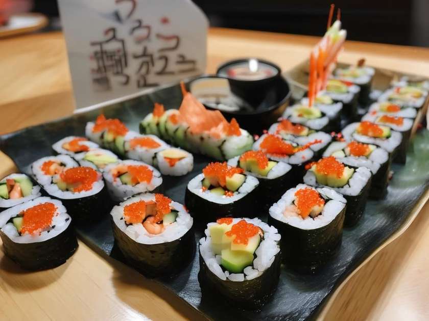 Green Dragon z Krewetką Parzoną