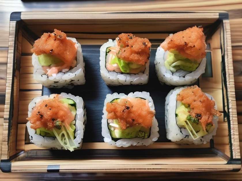 Crispy Tatar Maki