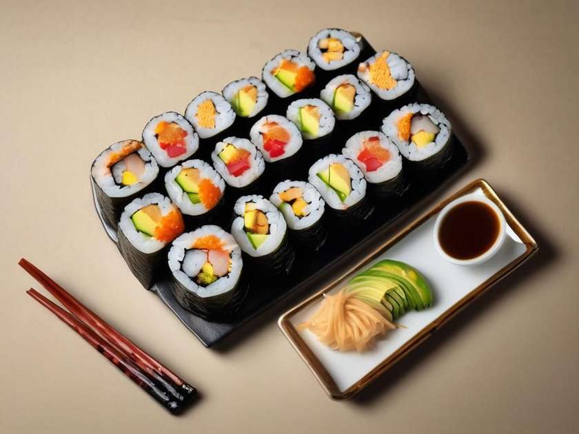 Awokado z Węgorzem Roll