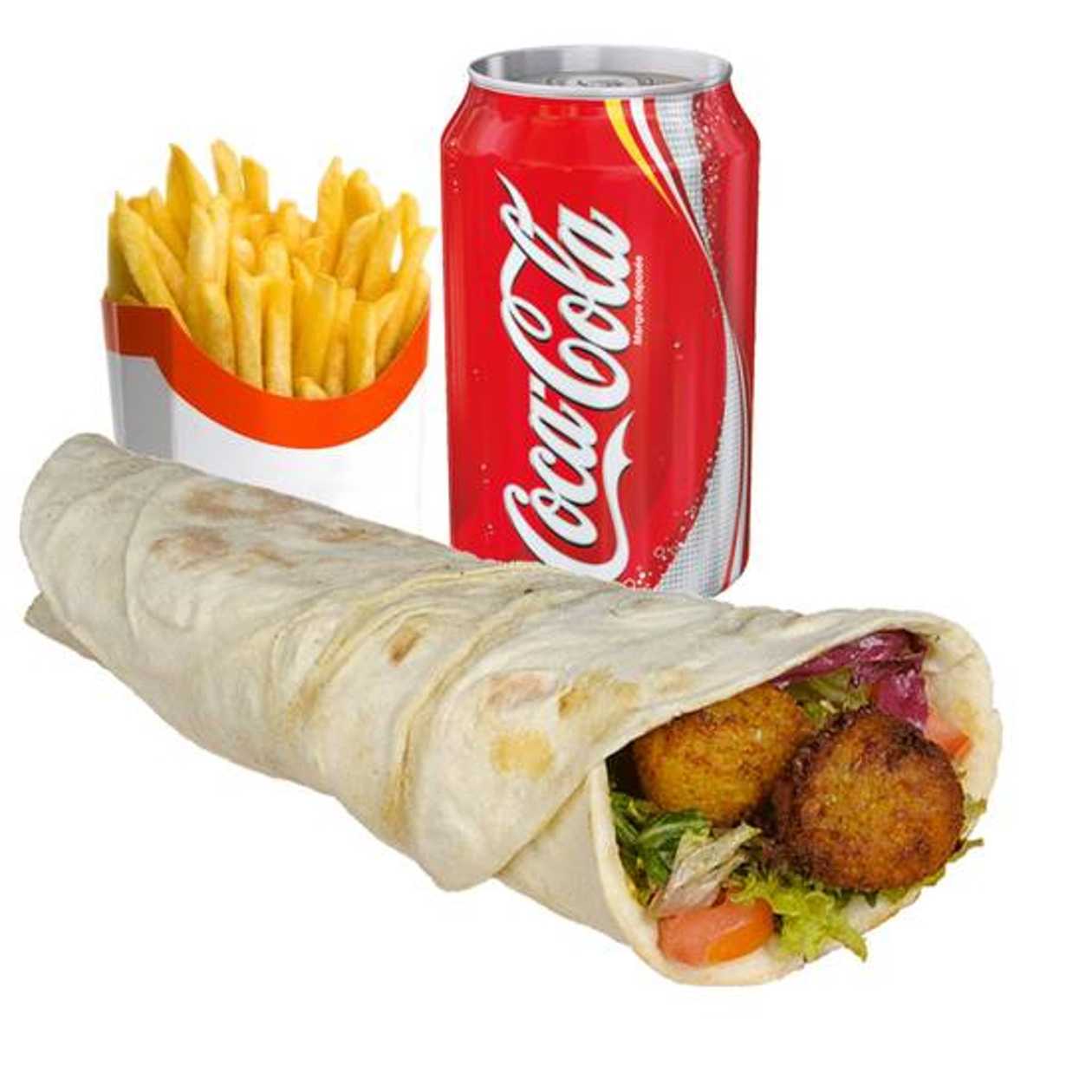Vegan Falafel Durum Menu