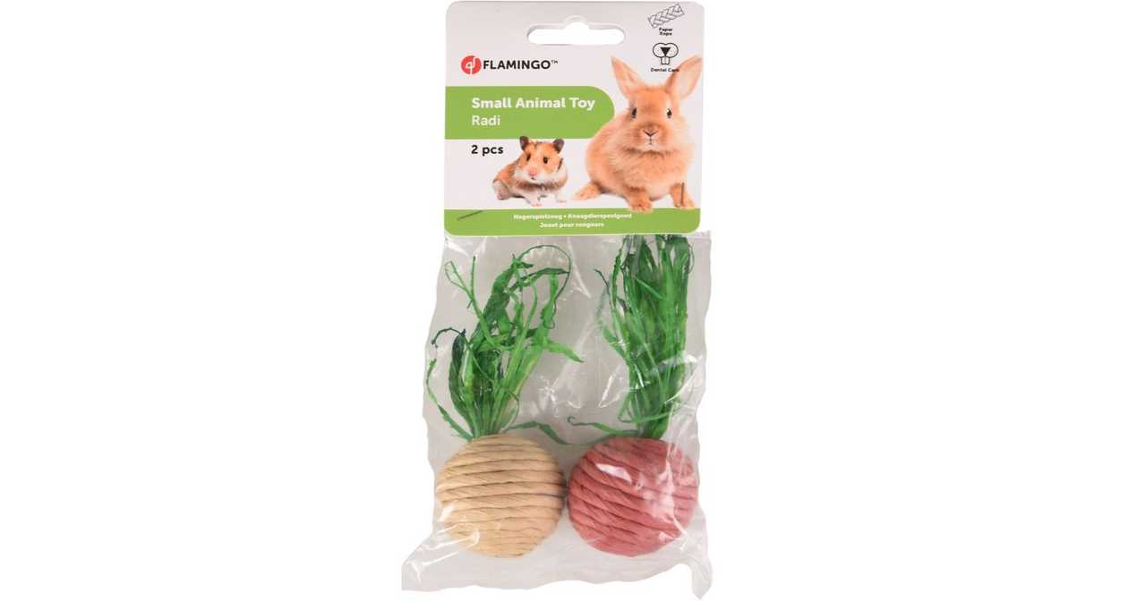Flamingo Rodent Toy 2 pcs.