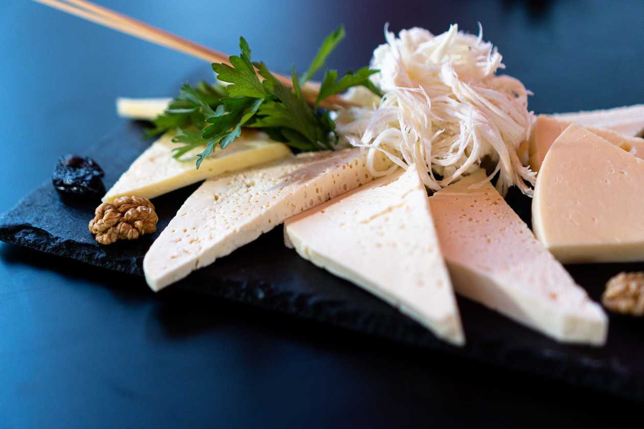 Variety Of Georgian Cheese