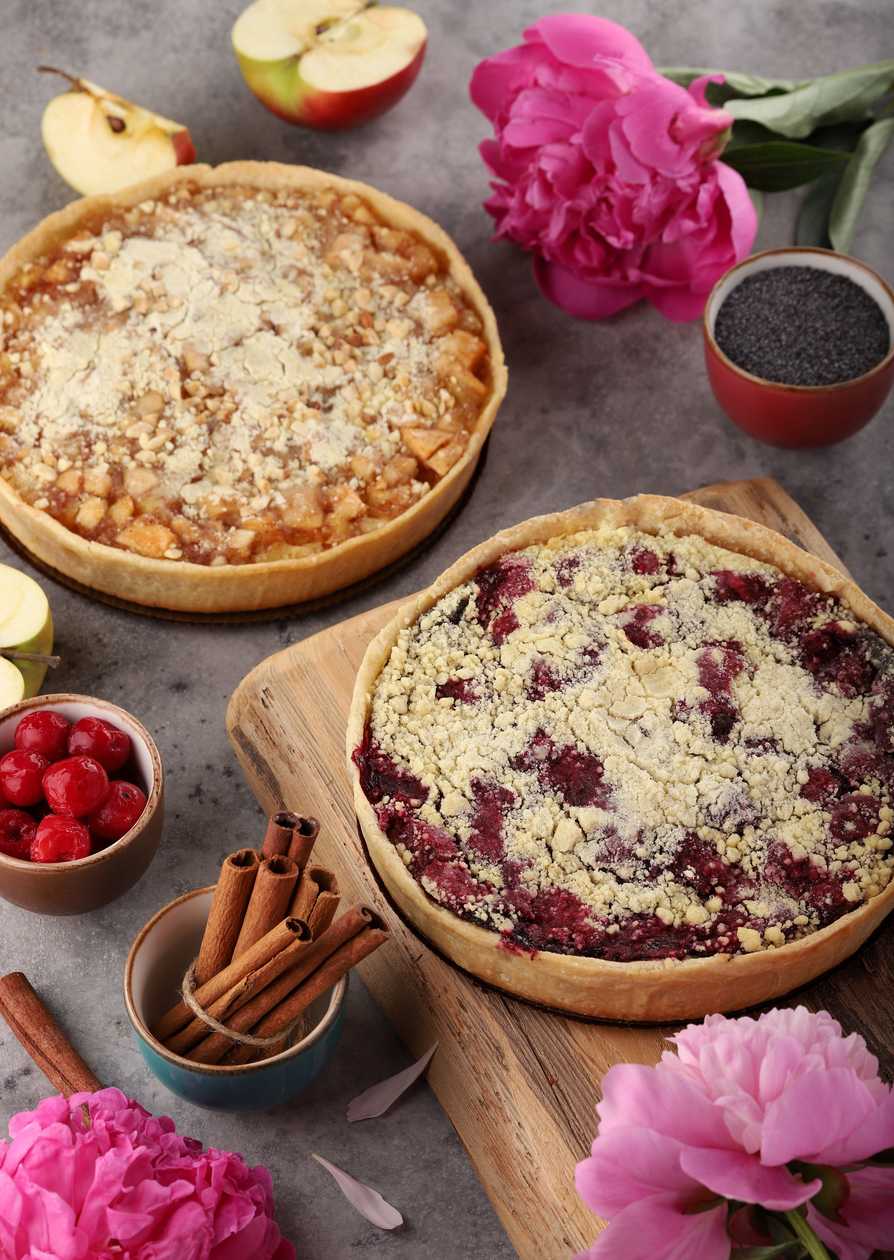 Frozen Poppy Seed and Cherry Pie