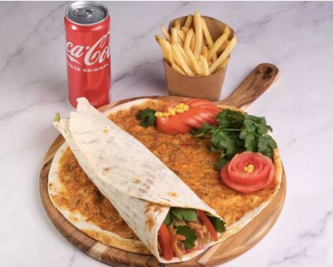 Special XL Durum Menu With Fries and Drink