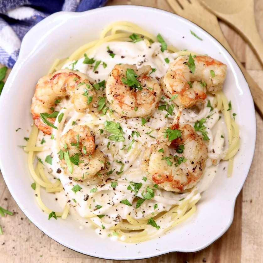 Shrimp Creme Pasta
