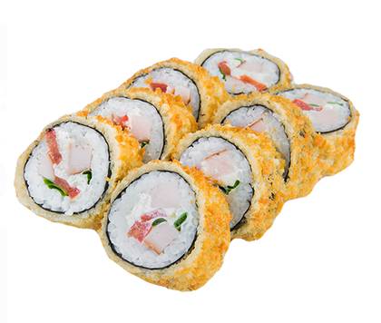 470. Tori kunsei tempura roll