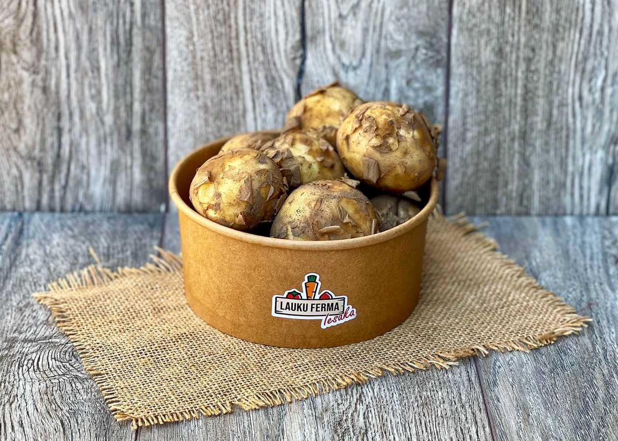 Kartupeļi Jaunie  Latvija ( Sarkanie ) 🥔 [ 1 KG ]