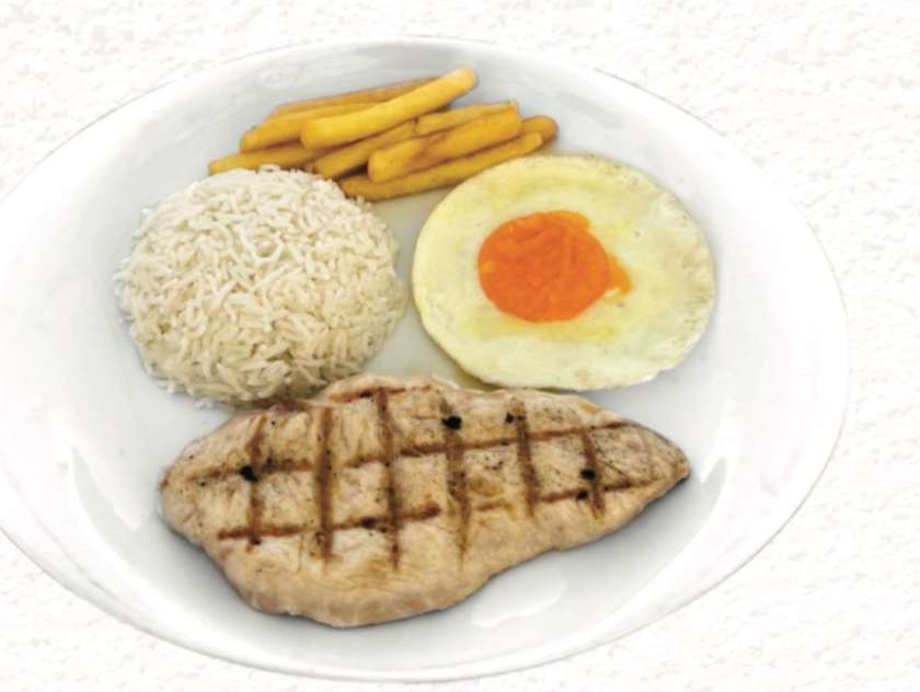 Chicken bitoque