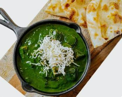 Dilliwala Palak Paneer