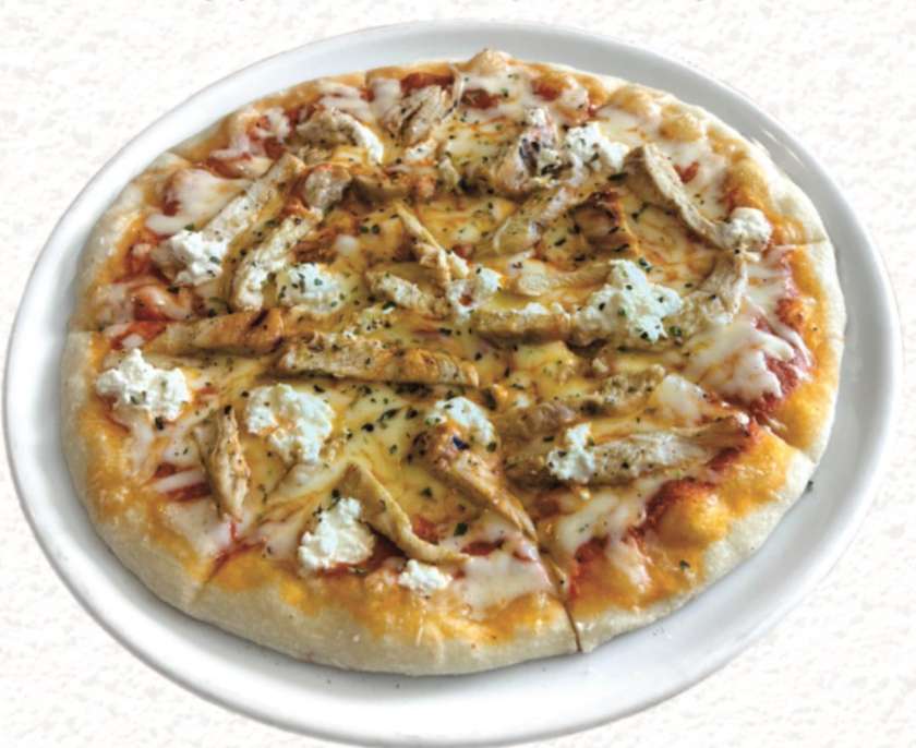 Chicken Pizza with Catupiry Cheese