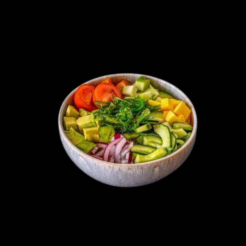 Vegetarian Poke Bowl 🌶️