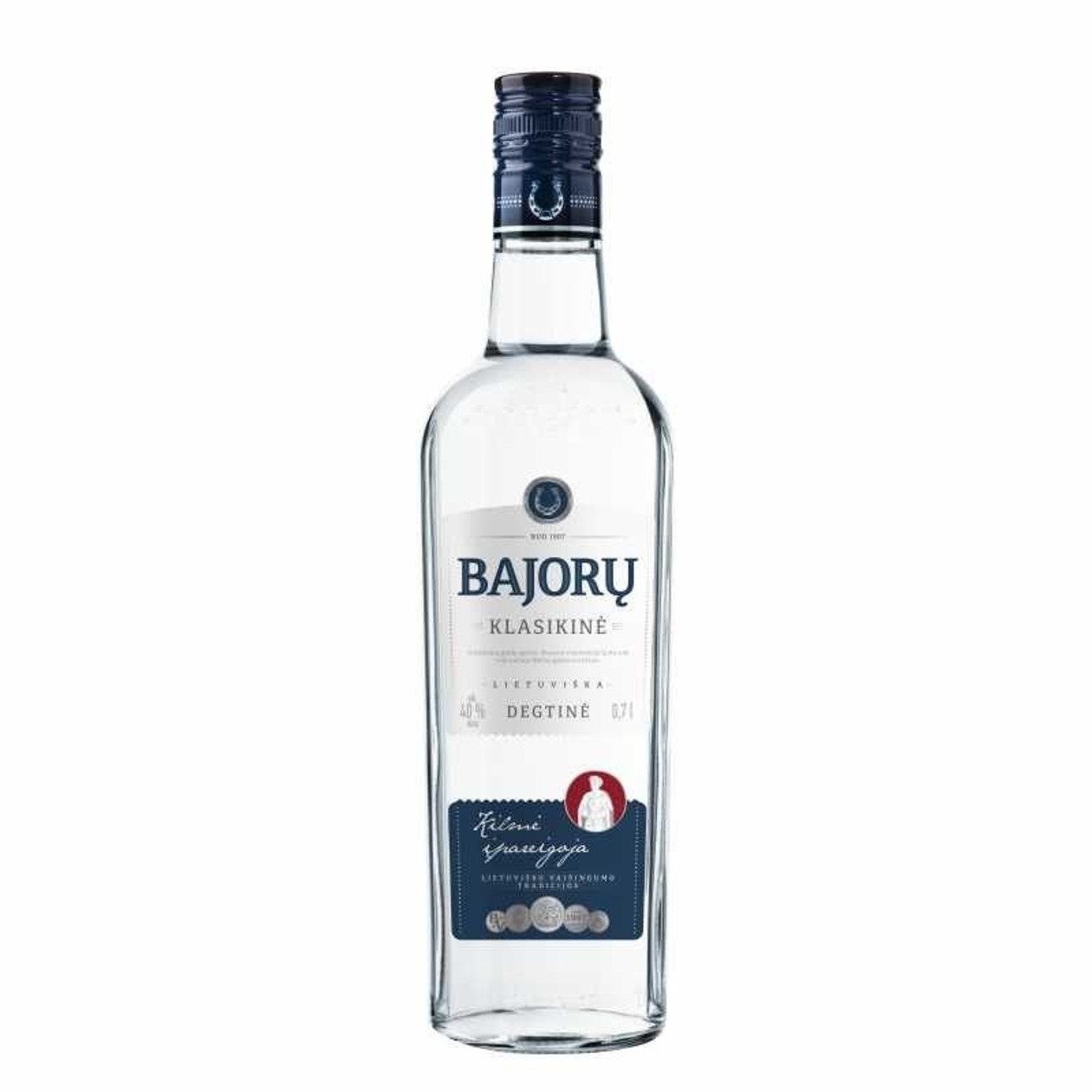Degtinė "Bajorų klasikinė" 40% 0,7 l