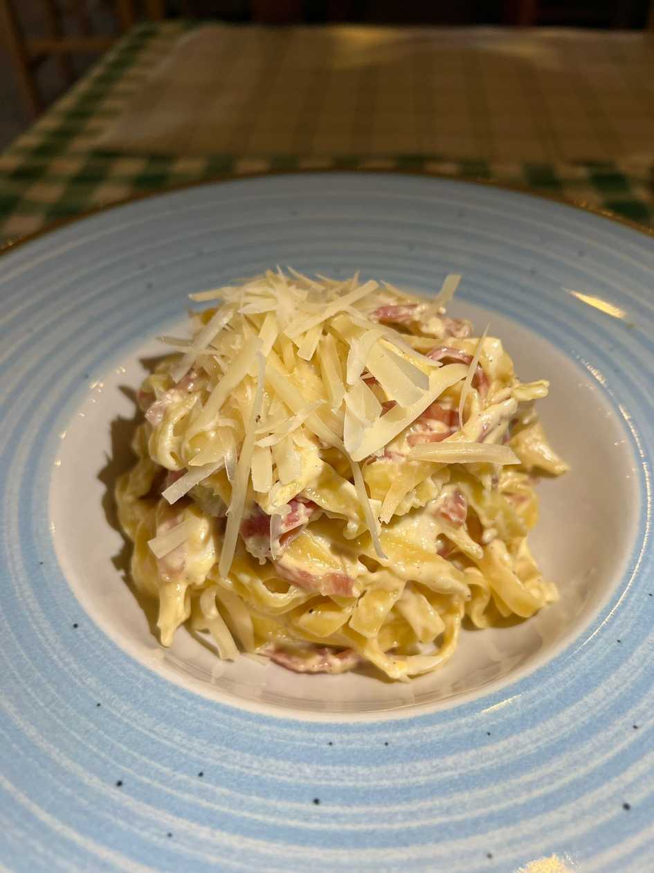 Tagliatelle Carbonara