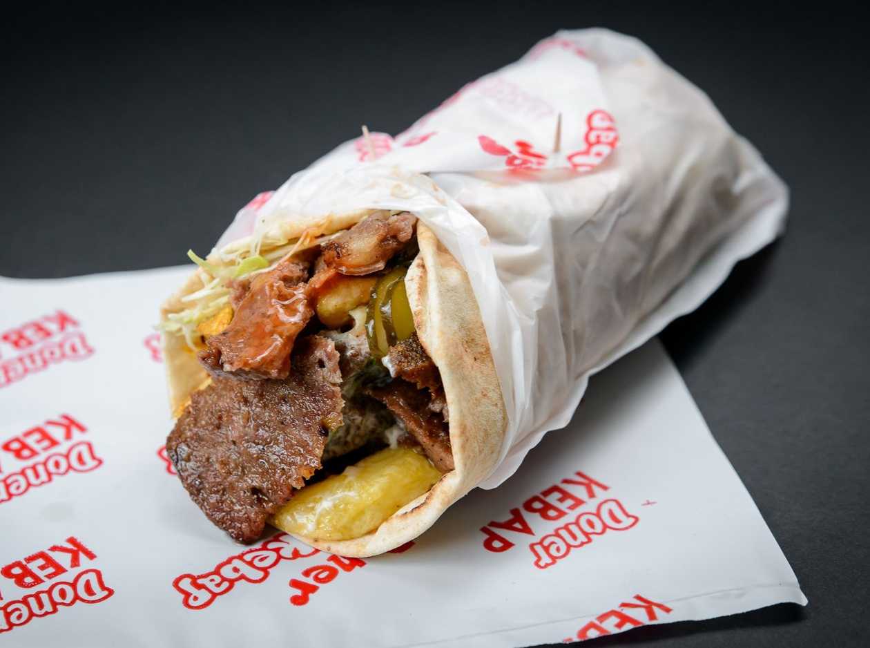 Beef shaorma