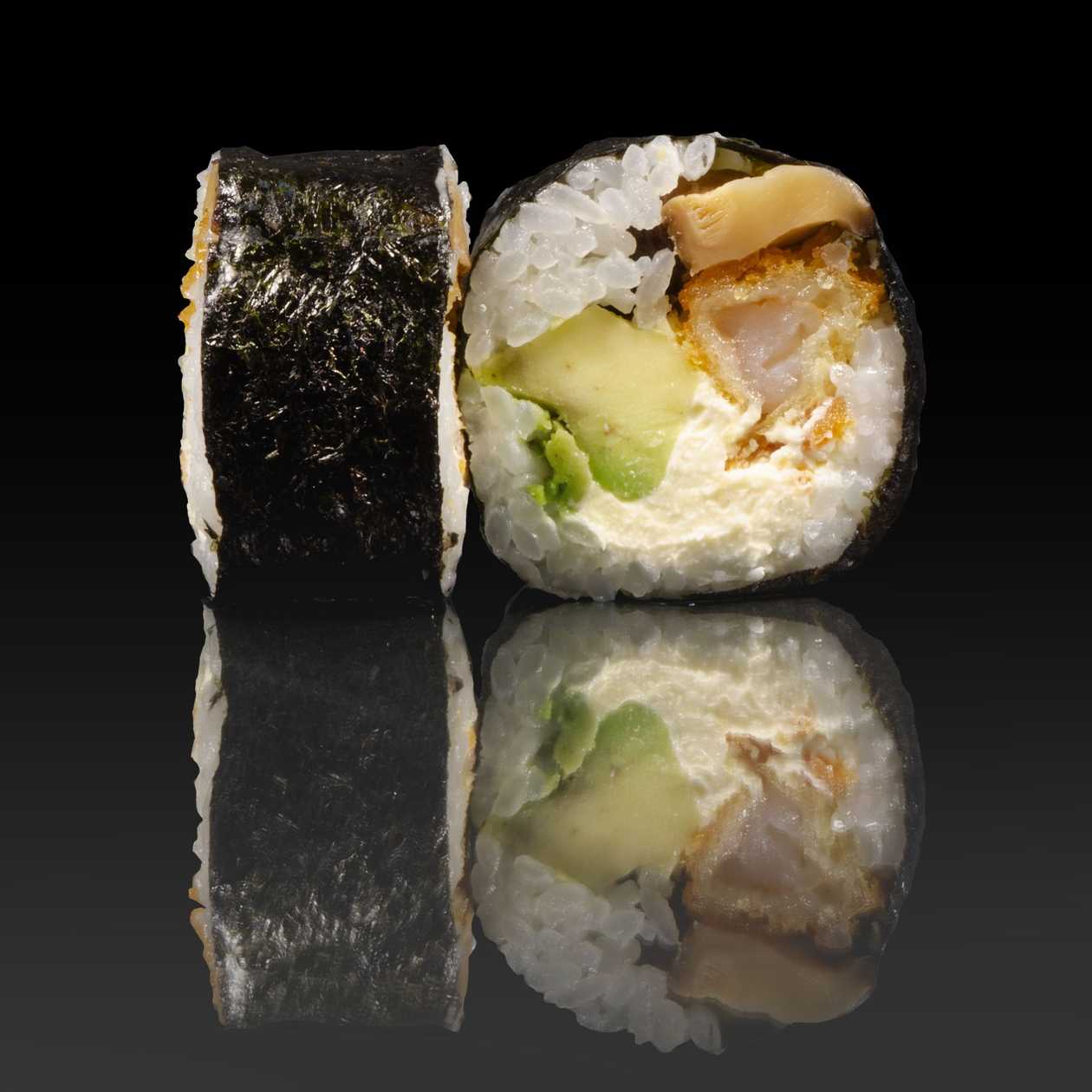 Big shrimp roll