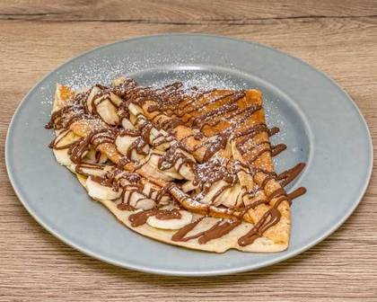 Crepe with Banana and Nutella