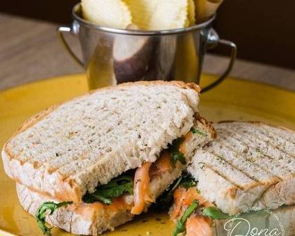 Smoked Salmon Toast