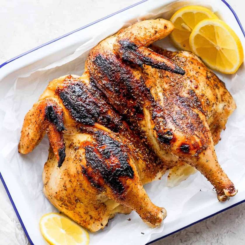 Grilled Whole Chicken