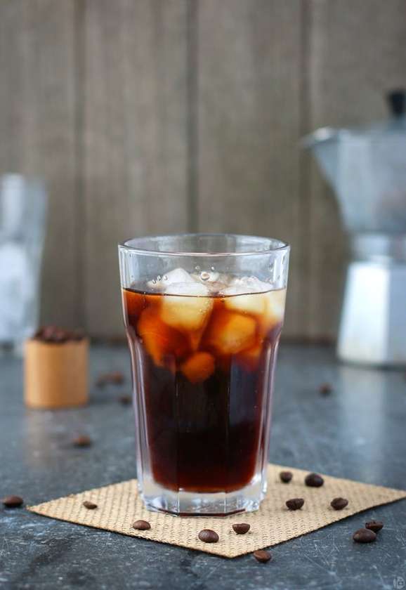 Iced coffee