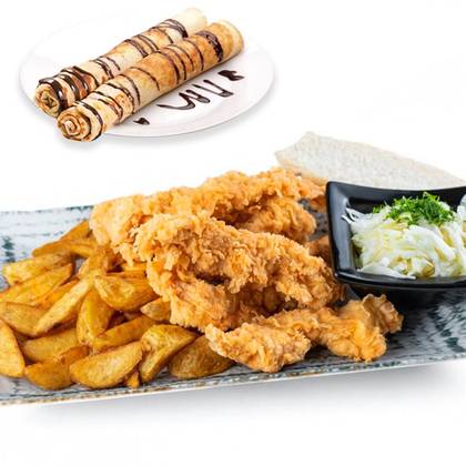 Maxi Menu Crispy Strips