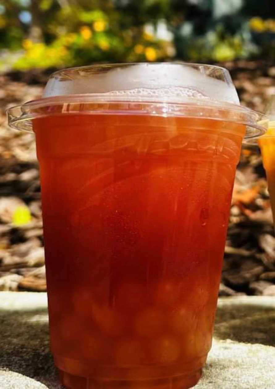Iced tea boba