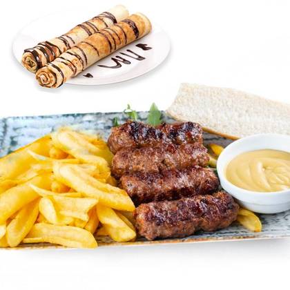 Maxi Menu Mititei la gratar