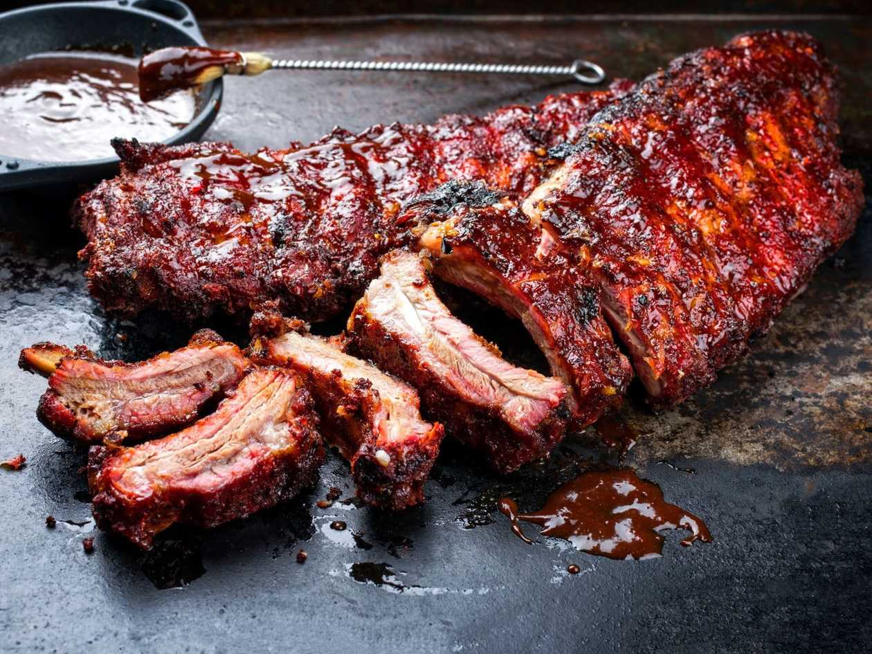 1000g Vepřová žebra Buffalo