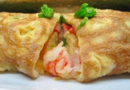 Shrimp Omelet