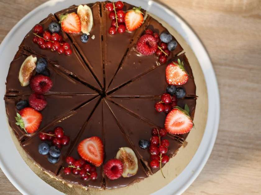 Chocolate-Nougat Cheesecake