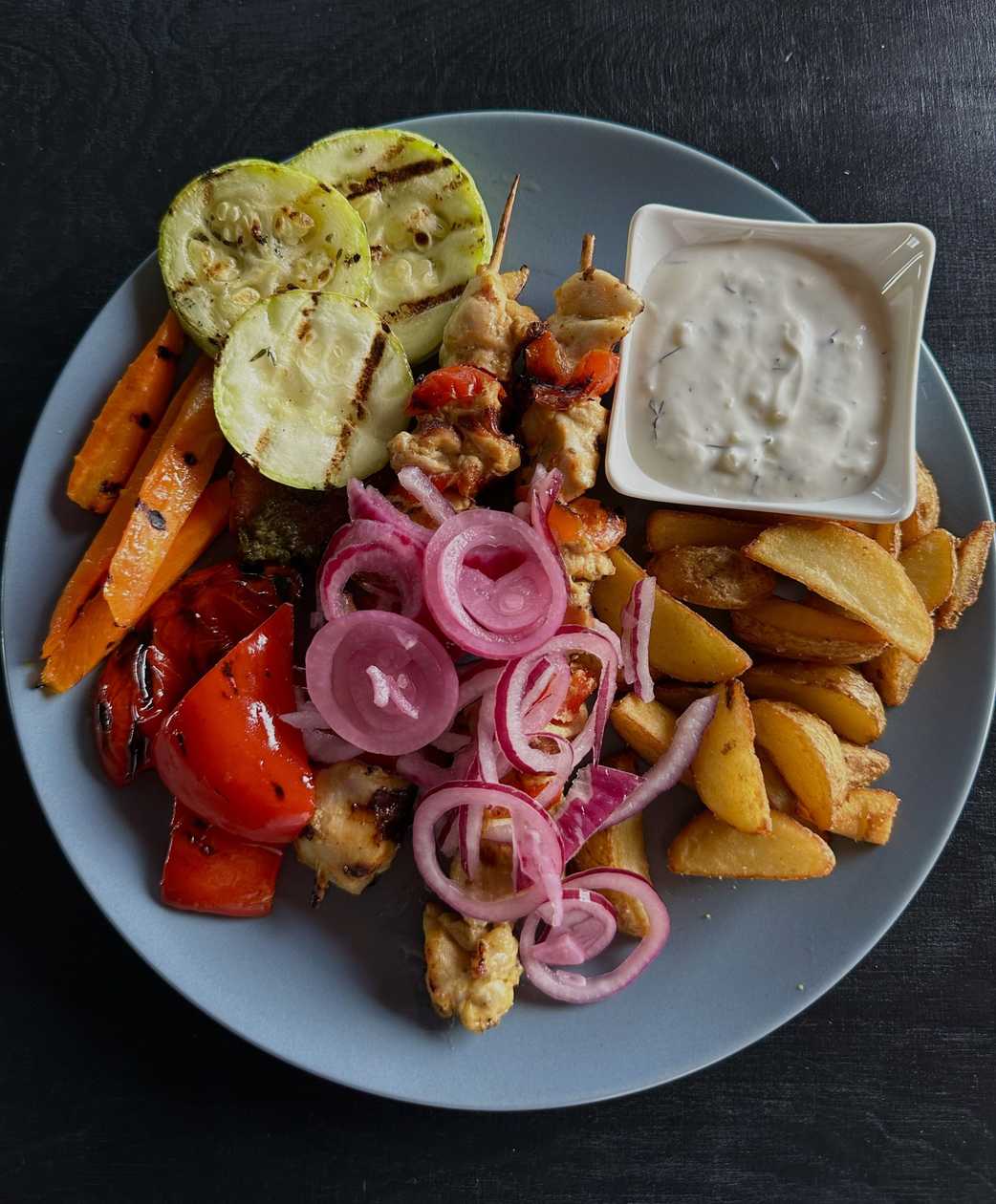 Pork shish kebab on skewers 350 g