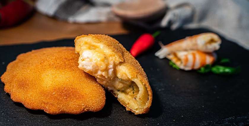 Rissóis de Camarão