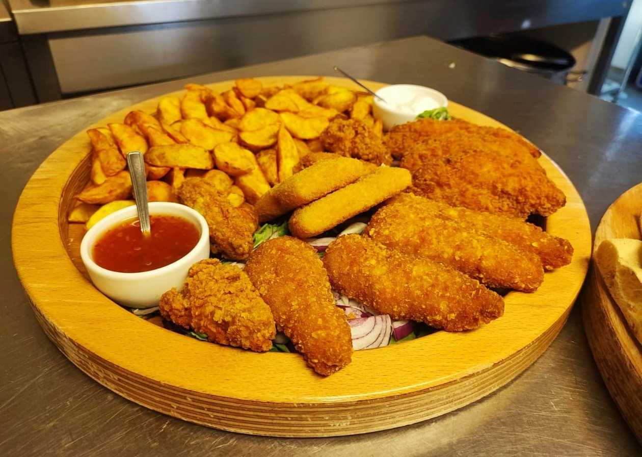 Mini crispy platter
