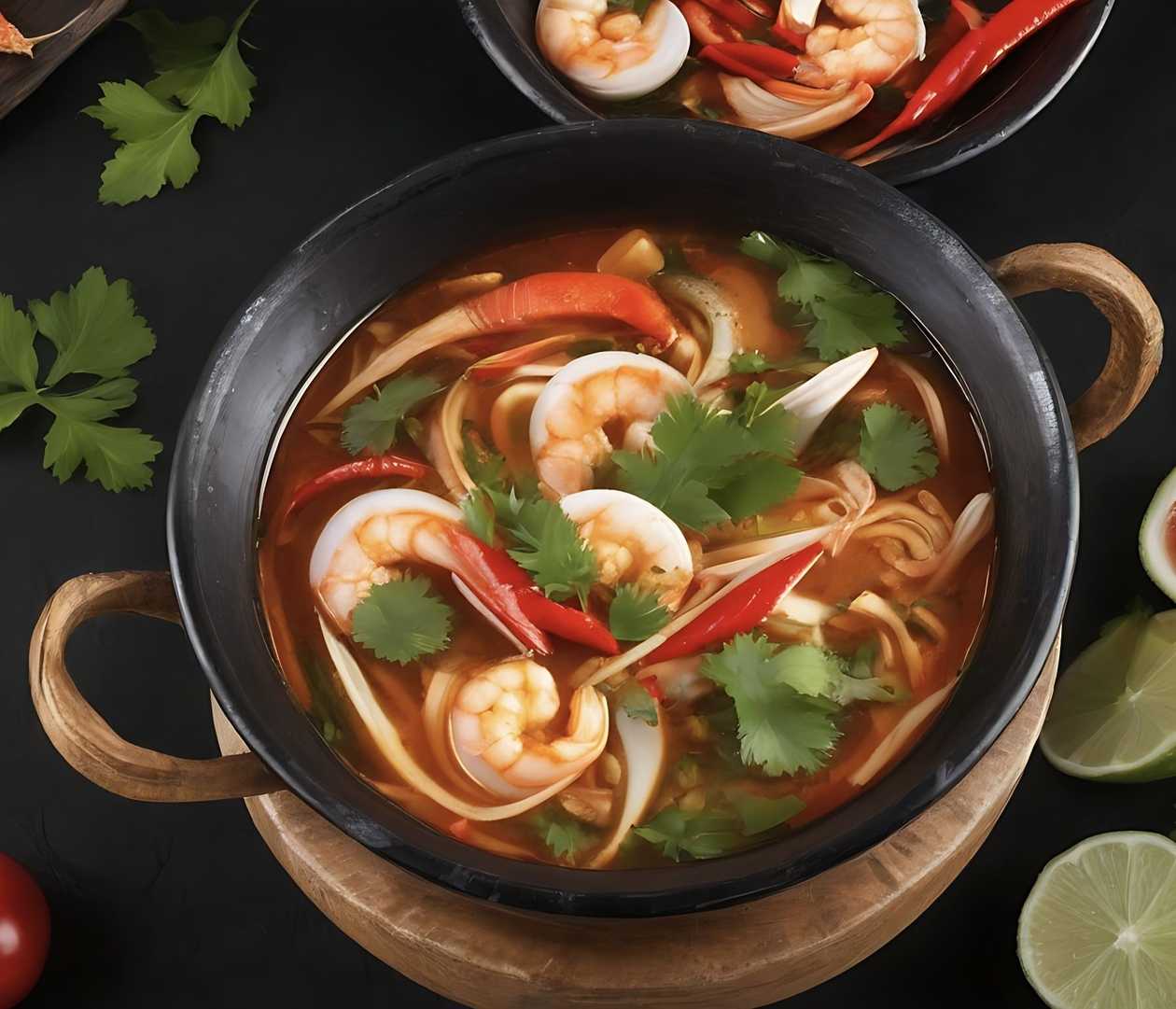 Tom yum seafood soup 350 g