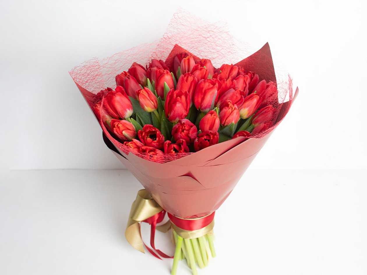 Bouquet of Tulips - Big love