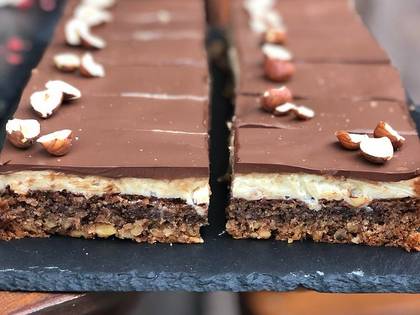 Hazelnut Slice (GF)