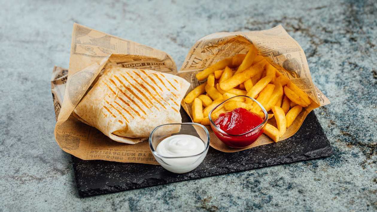 Set with chicken wrap 350 g