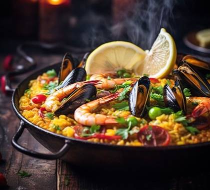 Seafood Paella
