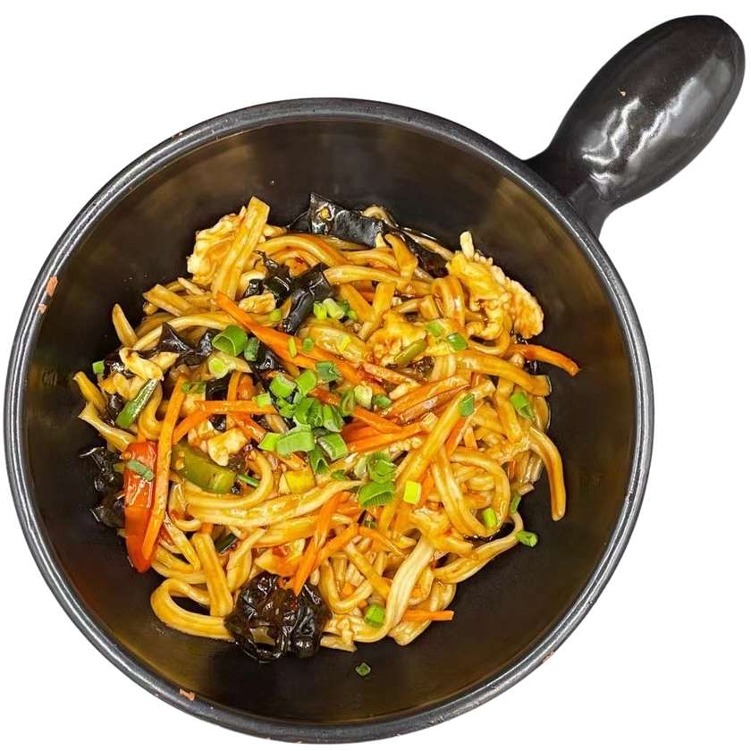 ŽUVIES SKONIO makaronai su vištiena