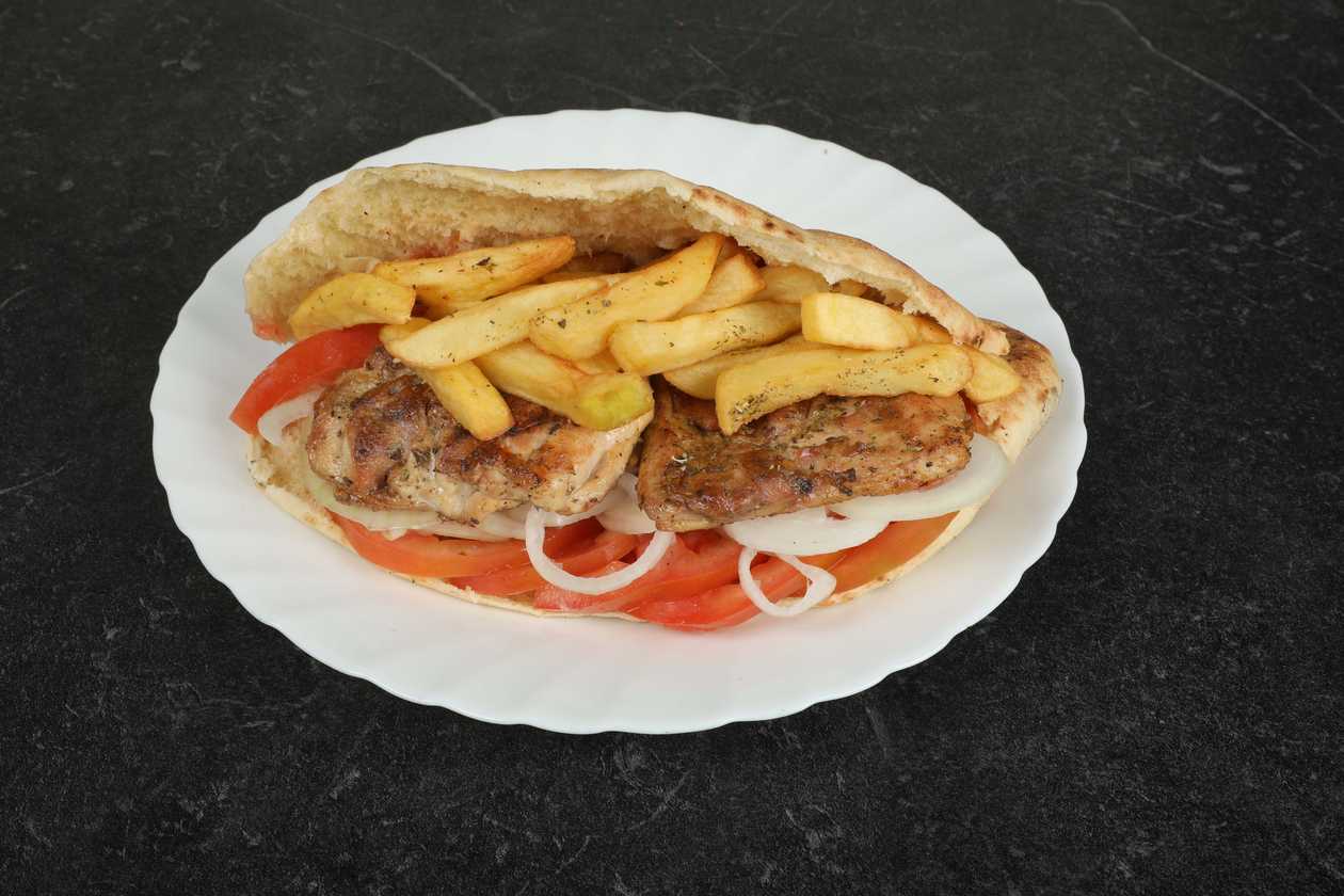Chicken Thigh Cypriot Pita