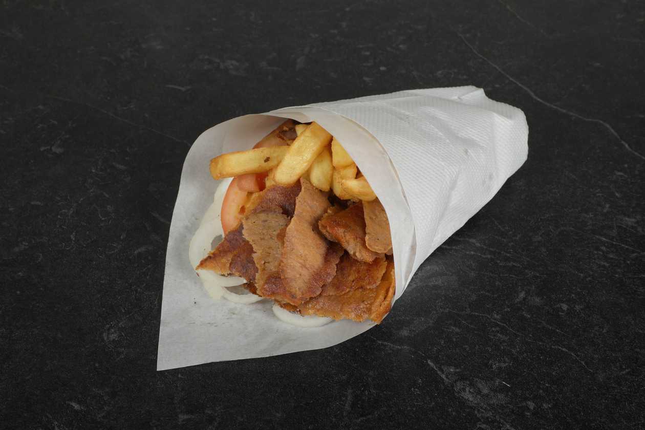 Beef Gyros Greek Pita