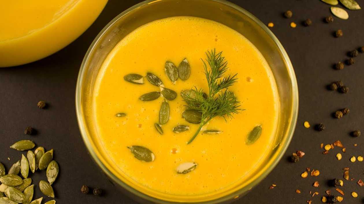 Pumpkin cream soup