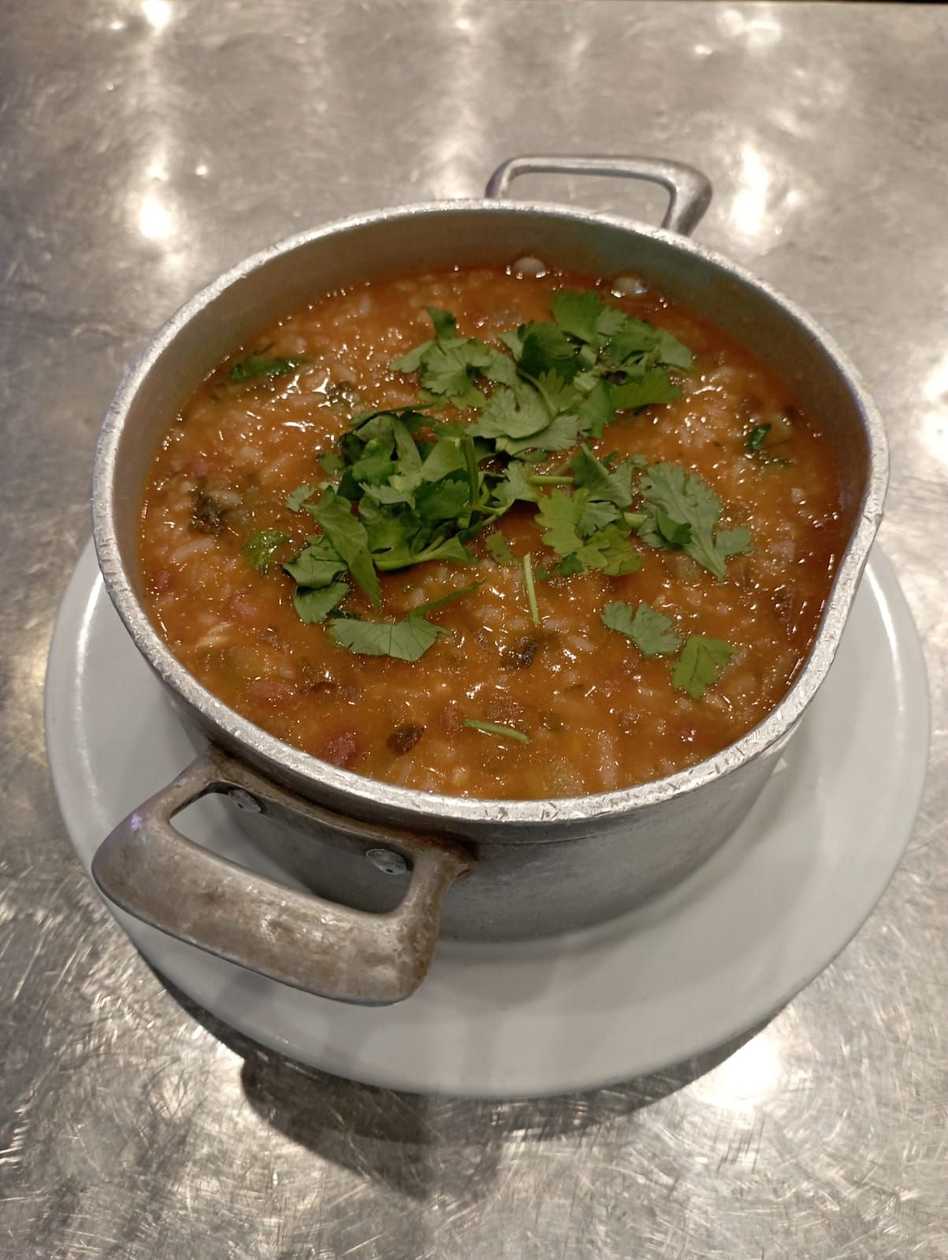 Arroz de Feijão no Tacho